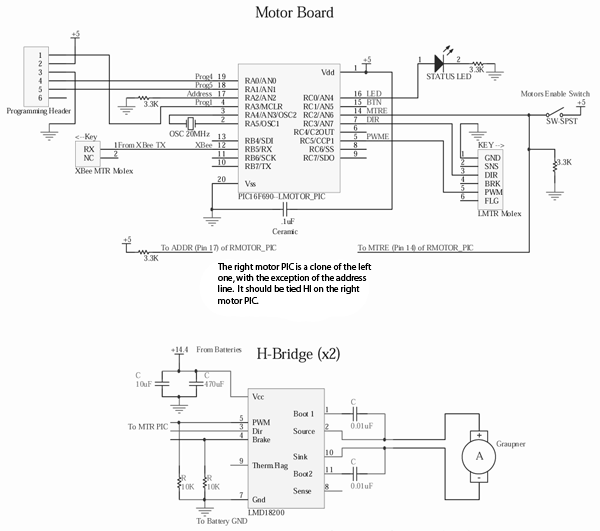 Vehicle Motor Circuit