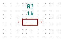 Resistor with value set